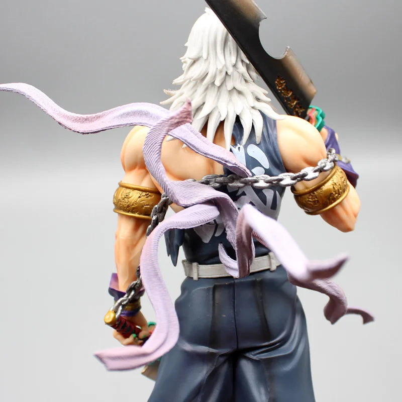 Demon Slayer Anime Figure Uzui Tengen Gk Statue Figurine Pvc Model Doll Collection Desktop Ornament Toys Birthday Gifts