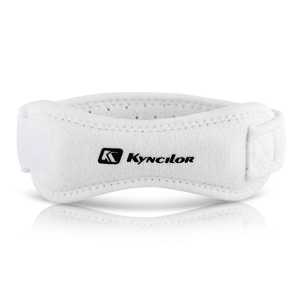 1 Piece Knee Patellar Tendon Knee Support Strape Brace Adjustable Shock Absorption Compression Knee Pad Sleeve for Basketball