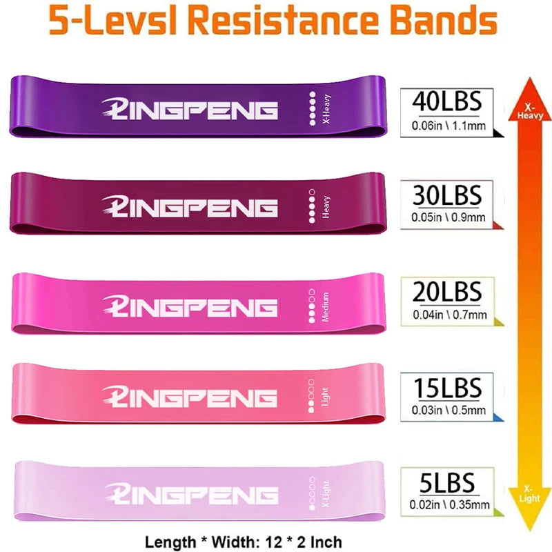 Tension Band Elastic Band, Yoga Fitness Shaping Legs Core Exercise, Strength Rehabilitation Training, Circular Resistance Circle