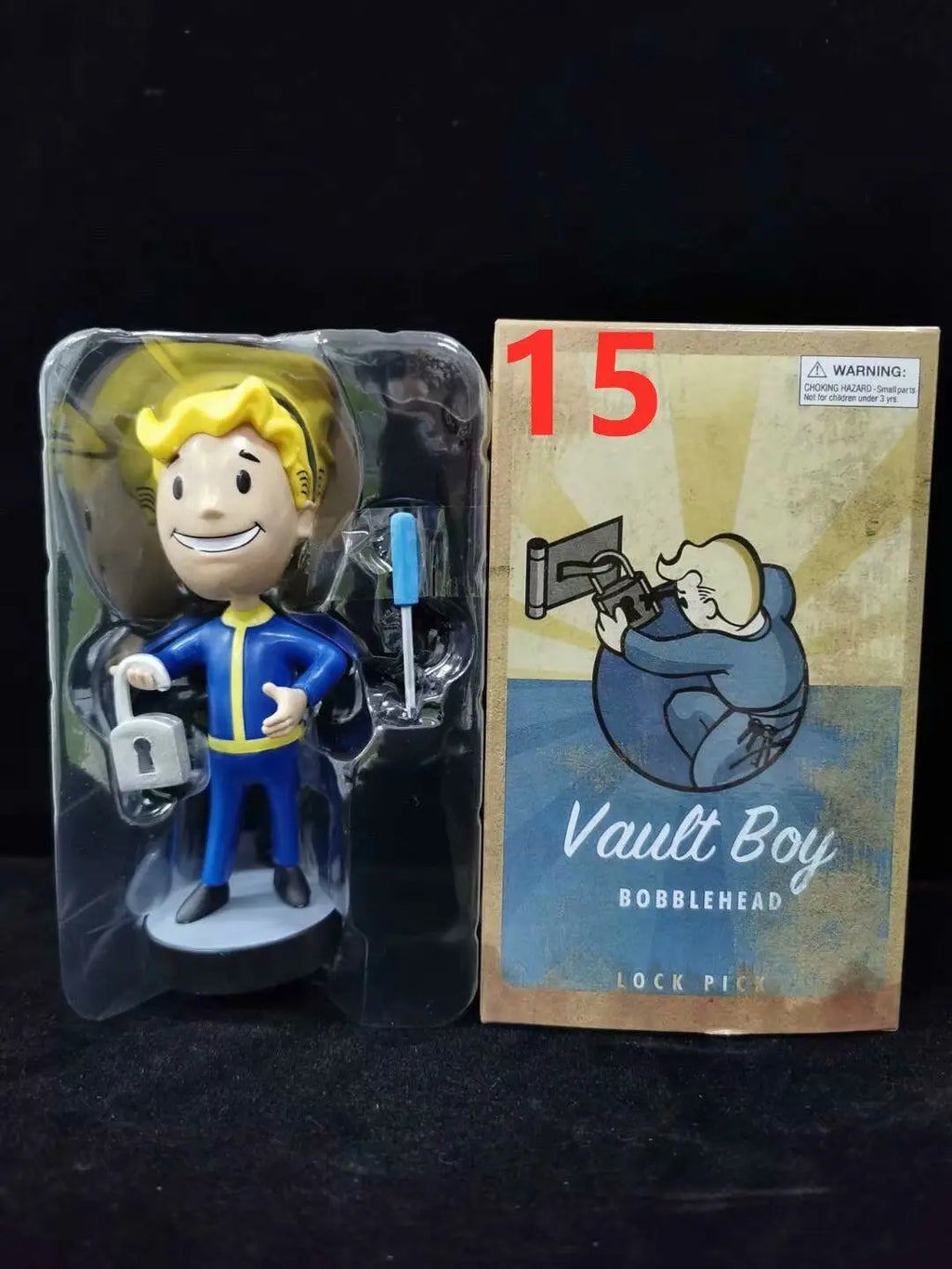 Hot Vault Boy Generation 7 Shaking Anime Action Figure Statue Model Room Ornament Toys Collectible Childrens Surprise Xmas Gifts