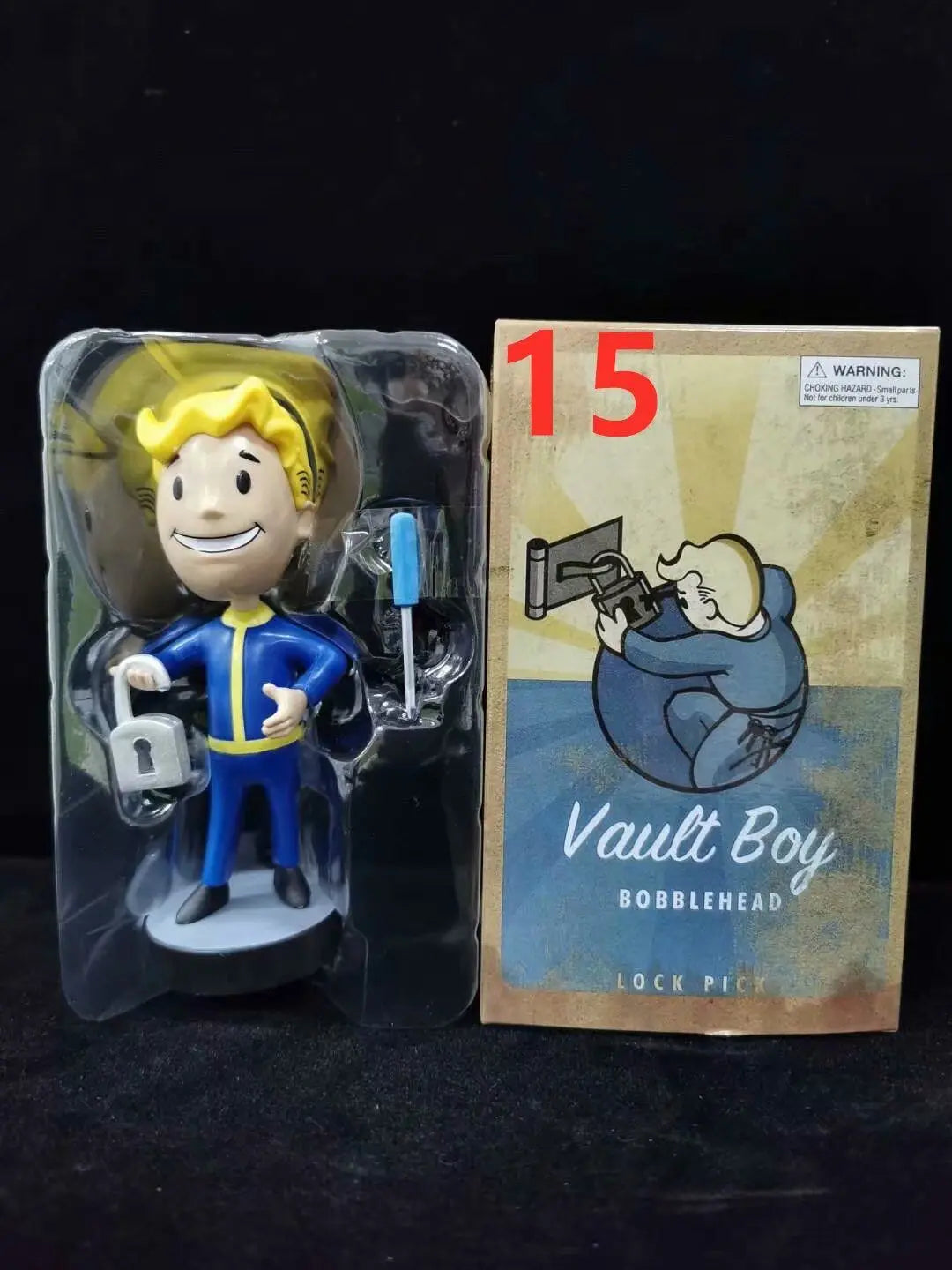 Hot Vault Boy Generation 7 Shaking Anime Action Figure Statue Model Room Ornament Toys Collectible Childrens Surprise Xmas Gifts