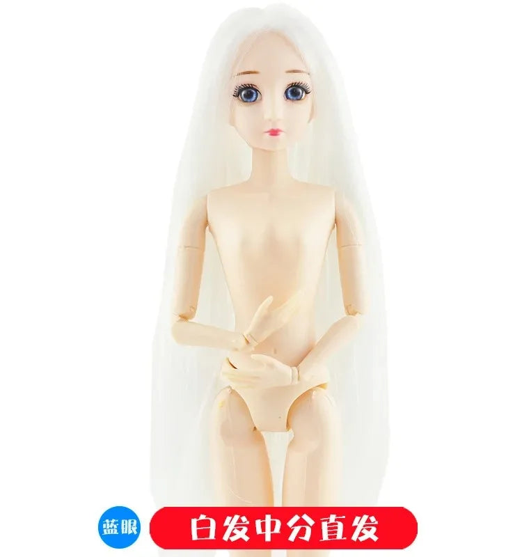30cm Doll Toys for Girls 1/6 BJD Dolls Body Make-up 3D Eyes Beautiful Princess Baby Girl Dolls Plastic DIY Toy for Girls