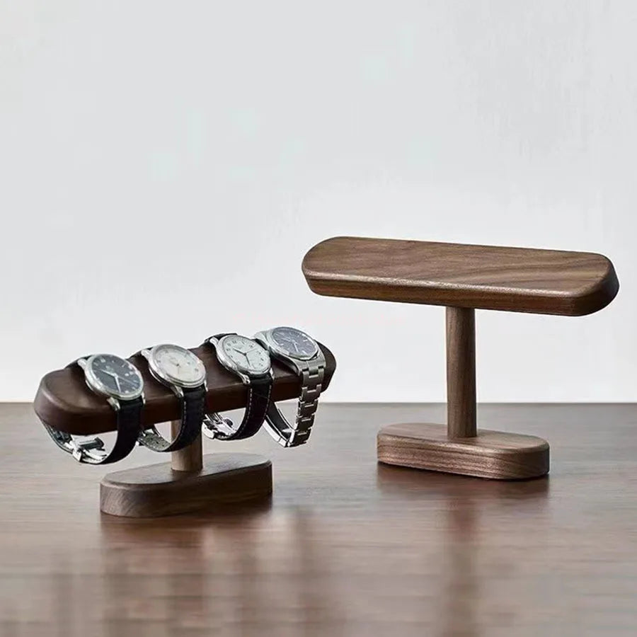 Walnut color Watch Bracket Display Holder Jewelry Bracket Chain Anklets Hanger Stand Racks Organizer For Counter Shows