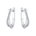 Star Twisted Line Earrings Jewelry Versatile Hoop Earrings For Women Jewelry Fine Birthday Party Gifts