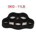 1/2/3/4/8pcs Hand Gripper Silicone Finger Expander Exercise Hand Grip Wrist Strength Trainer Finger Exerciser Resistance Bands