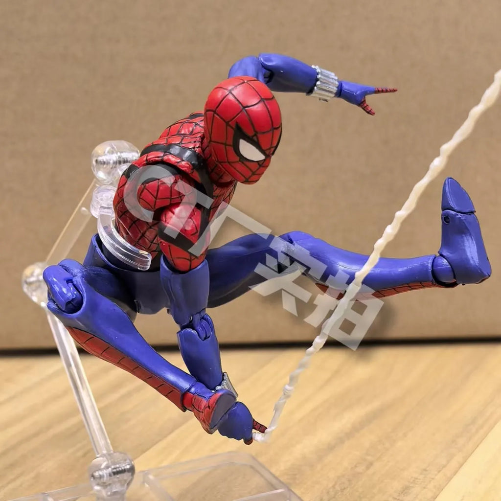 Full Range In Stock Ct Toys Spiderman Mafex 143 Ben Reilly Comic Ver The Amazing Spider-Man 001 Anime Action Figure Toys Gift