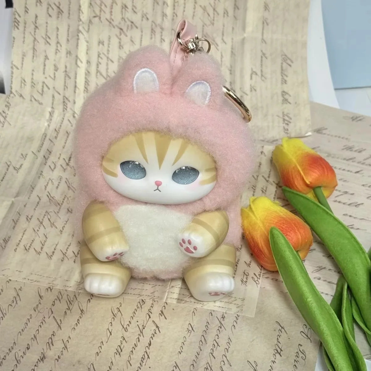 new Mofusand Vinyl Series Toys Shark Cat Surprised Box Toy Ornaments For Kids birthday girl Gift Pendant replica