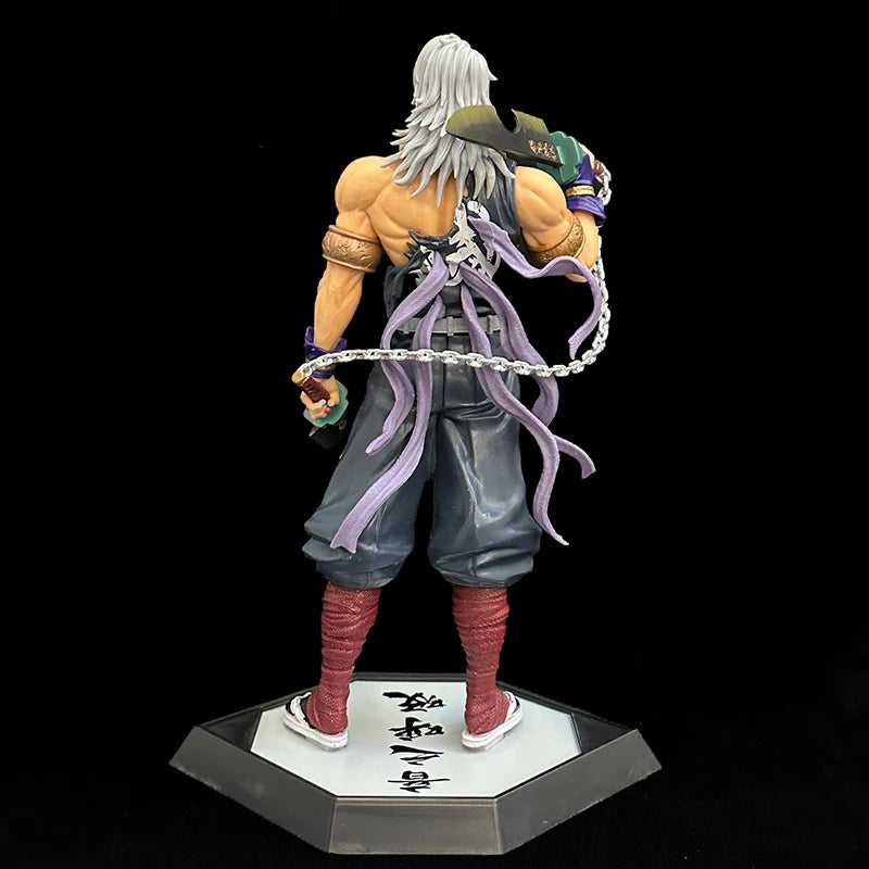 Demon Slayer Anime Figure Uzui Tengen Gk Statue Figurine Pvc Model Doll Collection Desktop Ornament Toys Birthday Gifts