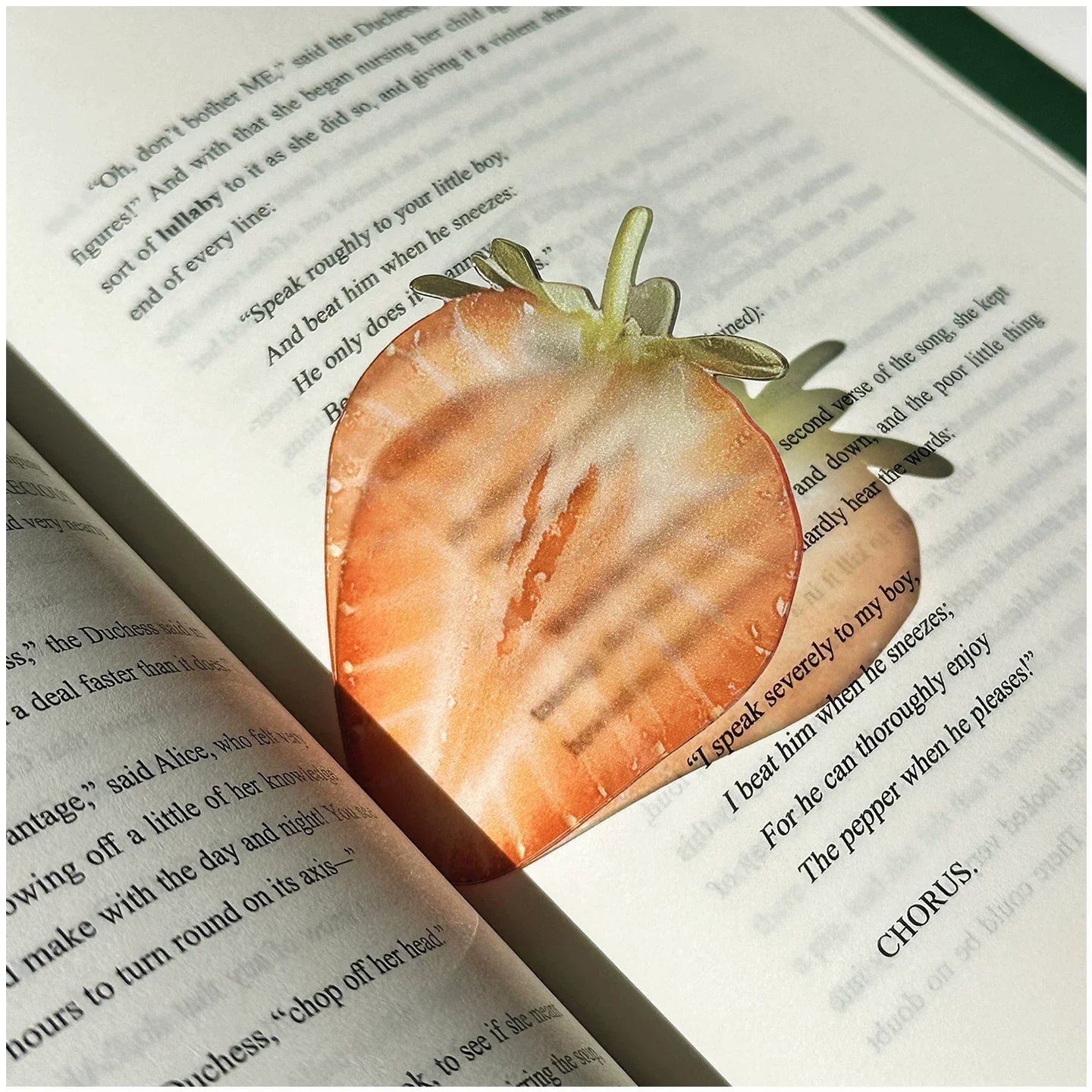 36 Styles New Delicate Transparent Acrylic Apple Bookmark Reading Mark Girl Gift Premium Feeling Cute Grape Tomato Bookmarks Toy