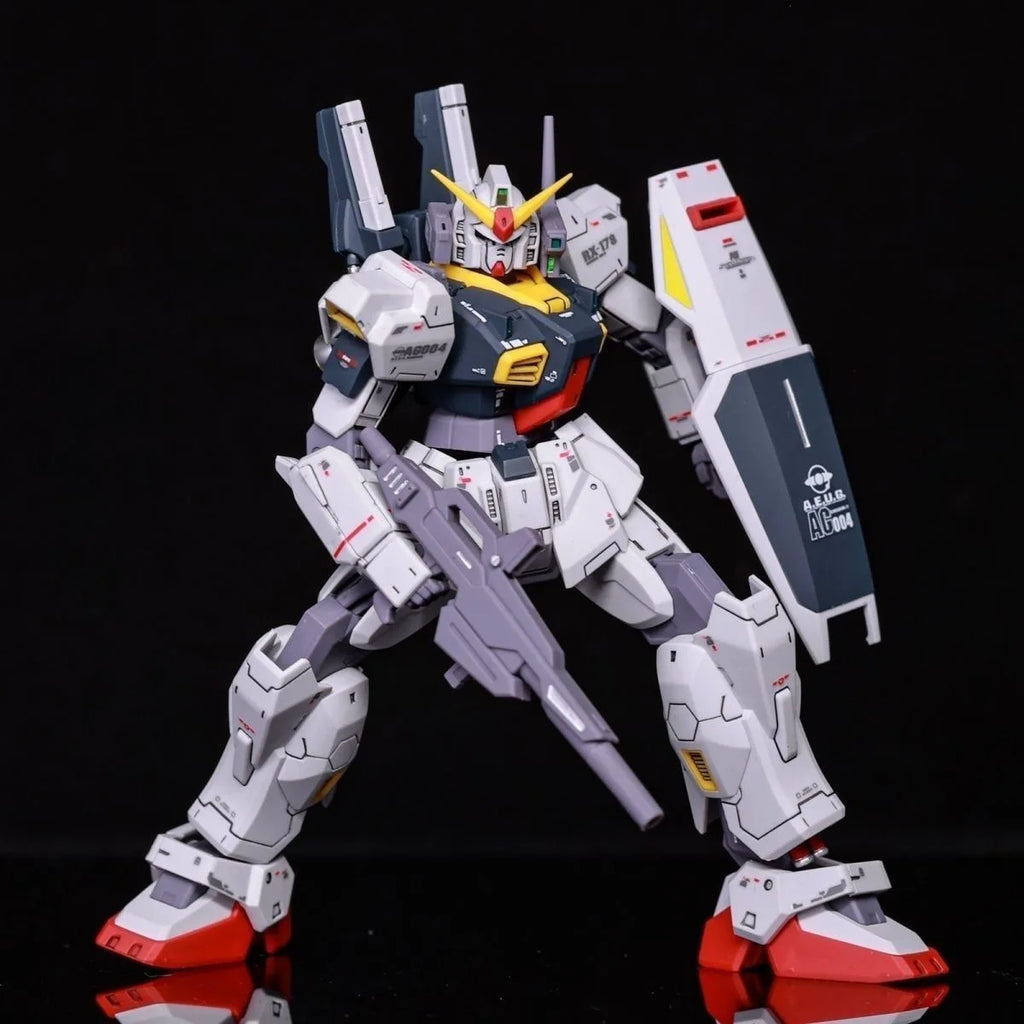 New HG 1/144 Mk-ⅱ Rx-178 Assembly Model Kit Action Figures Exquisite Desktop Decorations Collectible Model Boy Surprise Gift
