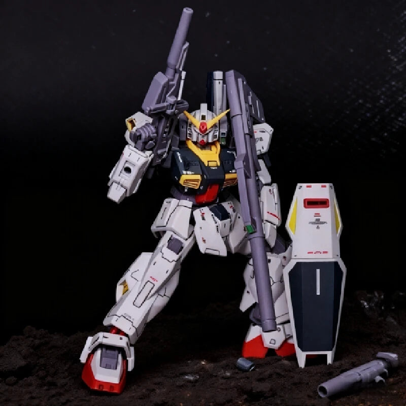 New HG 1/144 Mk-ⅱ Rx-178 Assembly Model Kit Action Figures Exquisite Desktop Decorations Collectible Model Boy Surprise Gift