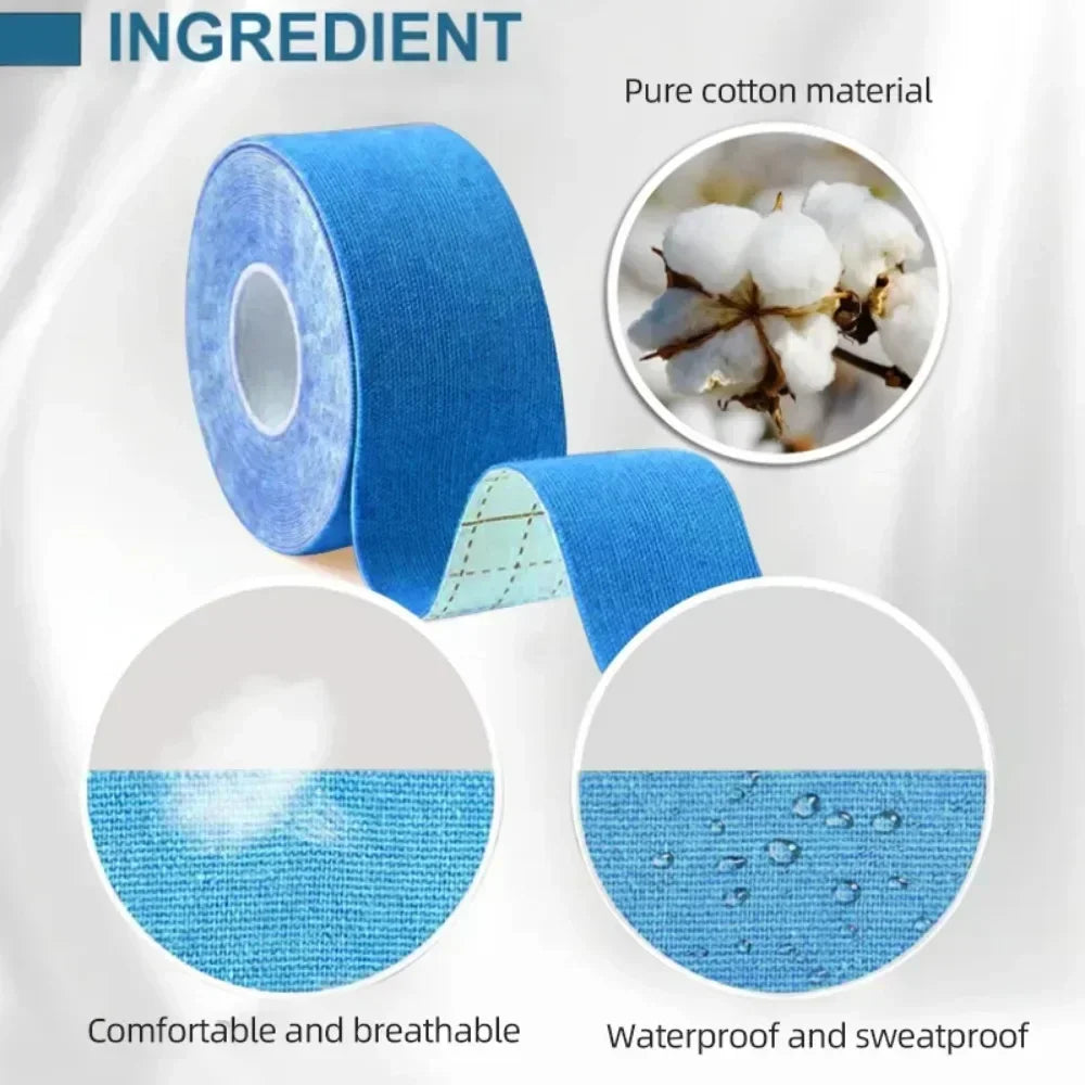 5/2CM X 5M Kinesiology Tape For Face V Line Neck Eyes Lifting Wrinkle Remover Sticker Tape Facial Skin Care Tool Elastic Bandage