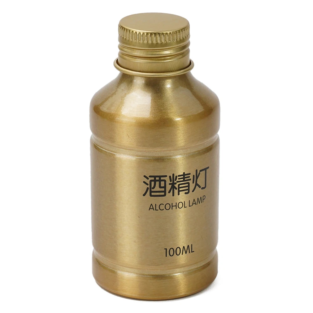 100ML Stoves Alcohol Lamp Portable Aluminum Alloy Lamp Alcohol Liquid Stove For Outdoor Survival Camping Laborotary Teaching