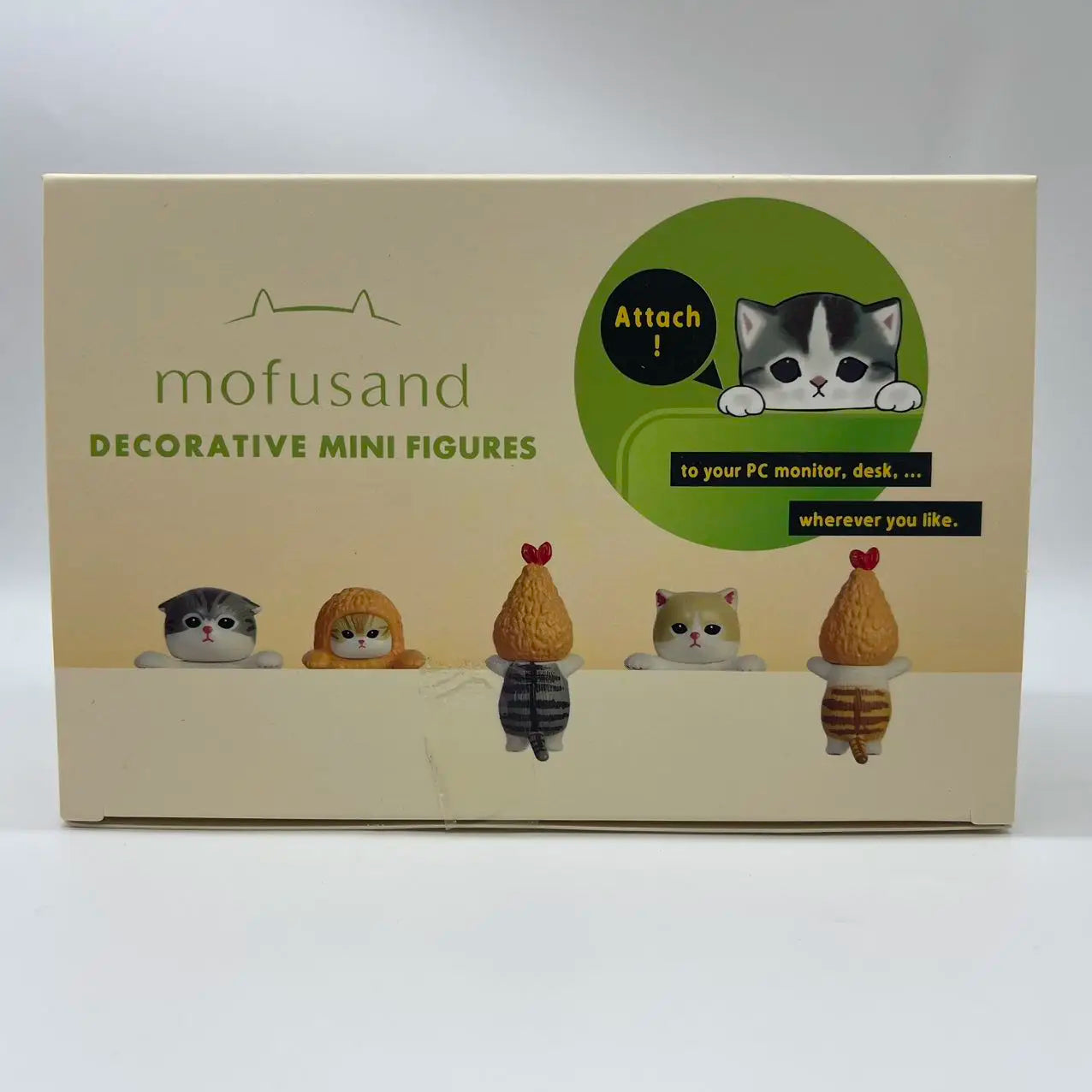 New Products In Stock Mofusand Doll Cat Fruit Blind Box Handmade Female Healing Series Desktop Ornament Surprise Birthday