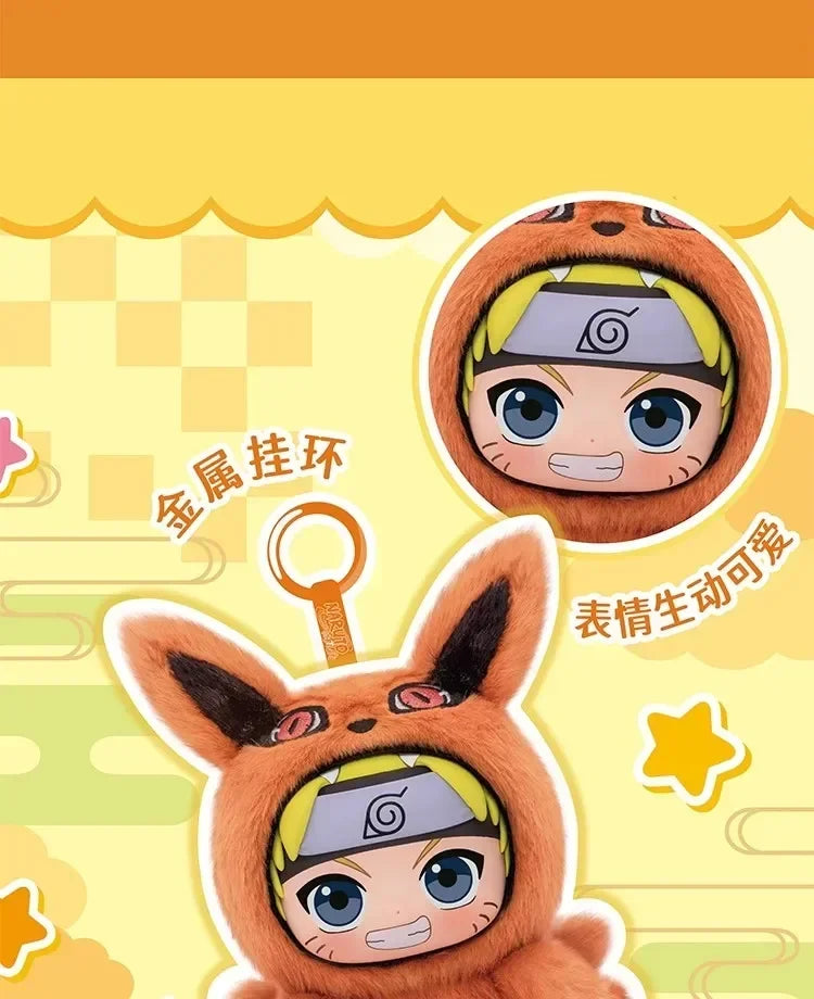 New EAKI Naruto Blind Box Shippuden Party Series Uzumaki Stuffed Shippuden Original Plush Figure Ornament Toy Collection Gift