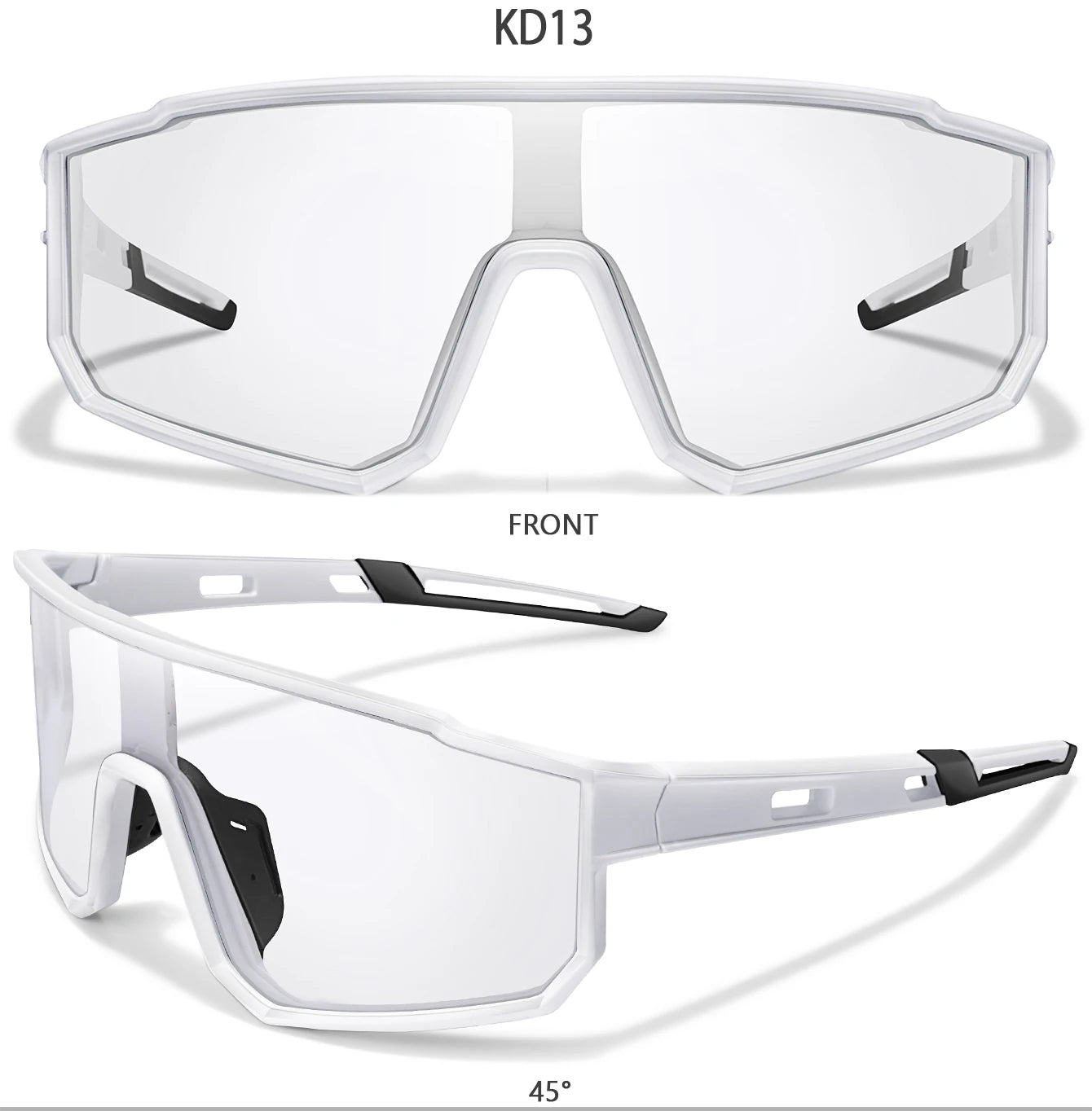 Fashion Brand Men Women Bicycle Photochromic Eyewear MTB Bike Fishing Running Cycling Sports Sunlasses Comfortable Goggles