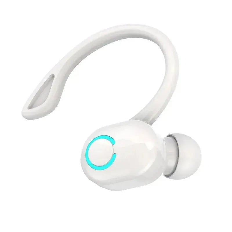 Bluetooth 5.2 Wireless Headset Single Ear-Hook Earplugs Ultra Long Battery Life Business Earphone Mobile Phone Headphone Earbuds