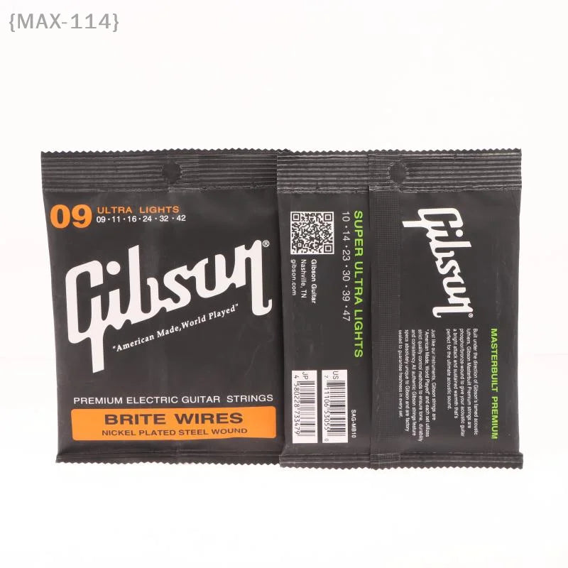 {MAX-114} 1 Pcs Smooth-Feel Non-Oxidation Acoustic Guitar Strings Set - Ideal For Ballad & Ethnic Plucked Instruments