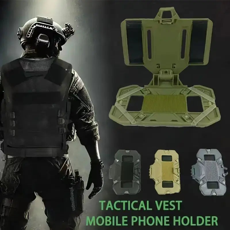 NEW Tactical MOLLE Folded Navigation Board Mobile Phones Navigator Holder Vest Chest Bag Admin Panel Hunting Vest Accessories