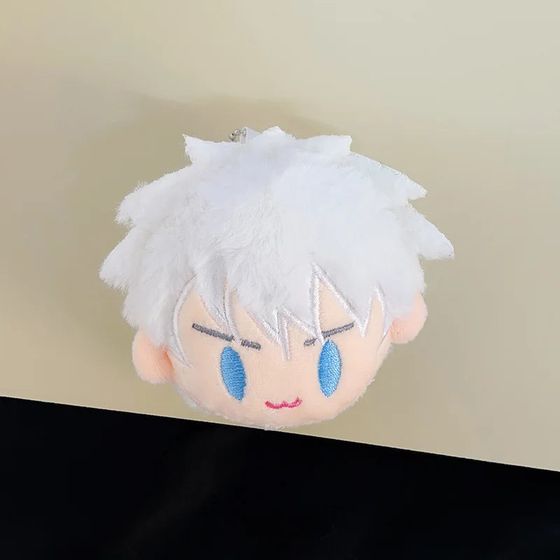 Anime Jujustu Kaisens Plush Pendant Keychain Gojo Satoru School Bag Backpack Geto Suguru Cute Jewelry Kid Christmas Gift