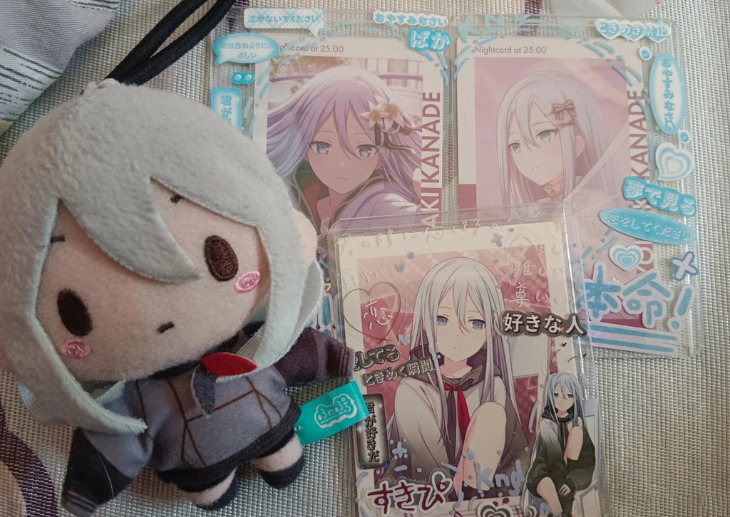 10cm PJSK Project Sekai Yoisaki Kanade Stuffed Plushie Pendant Kusanagi Nene Kawaii Backpacks Ornaments Plush Keychain Toys Gift