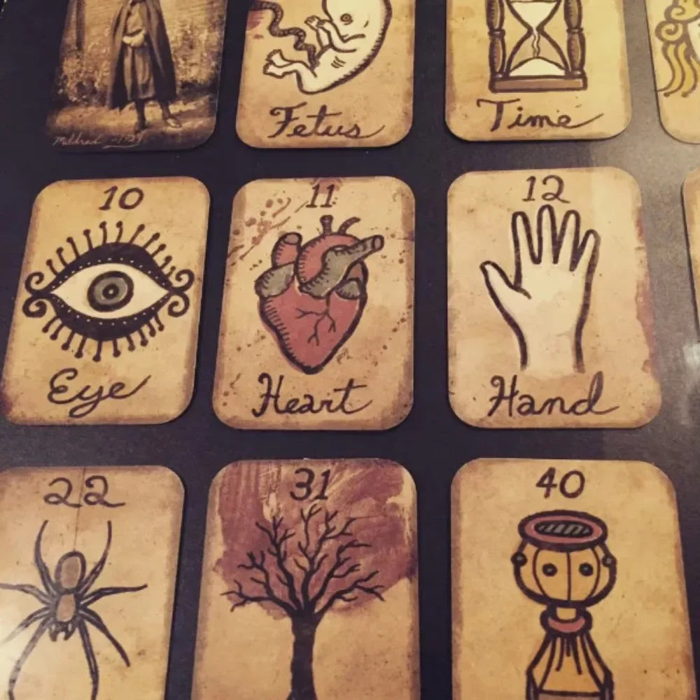 6.3*8.9cm Mildred's Secret Pocket Oracle Deck 88 Pcs Oracle Cards  DELUXE EDITION