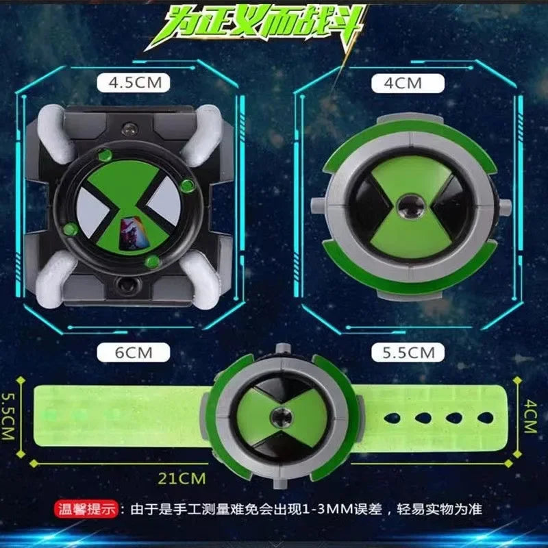 Ben10 Omniverse Action Figures Omnitrix Ben Tennyson Projection Watch Sound Light Doll Model Collect Ornaments Gifts Toy