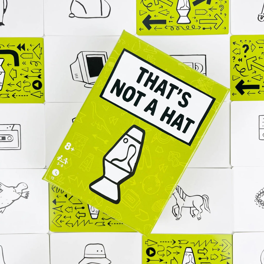 That’s Not A Hat Party Game Set Memory Tabletop Game 3-8 Players Cards for Family Gatherings Interactive Fun Gift