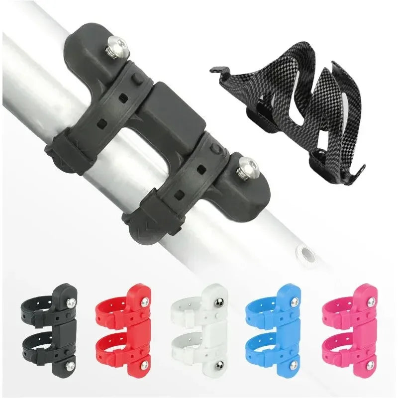 Portable Road Bicycle Water Bottle Cage Adapter Ultralight Universal MTB Bottle Holder Base Electric Bike Kettle Bracket