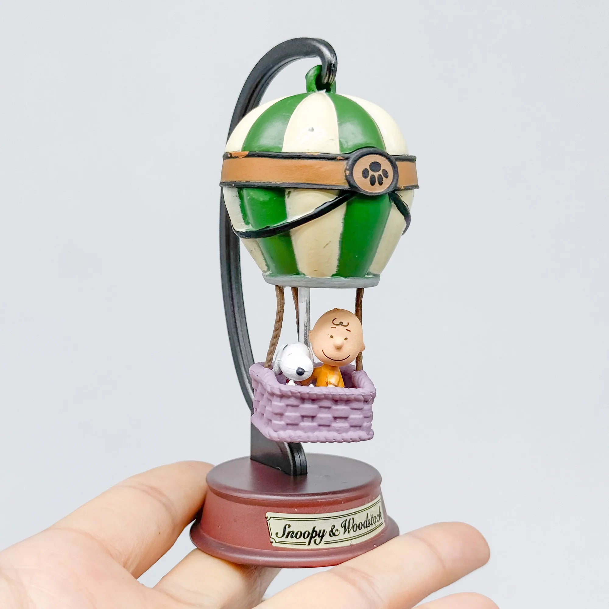 Anime Snoopy Action Figures Hot Air Balloon Blind Box Toy Model Collection Desktop Ornament Children's Birthday Gifts