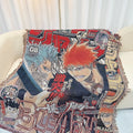 Anime Dragon Ball One Piece Cotton Thread Textile Blanket Casual Blanket Bedhead Blanket Decoration Sofa Cover Decorative Carpet
