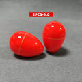 2 Pcs Apo Fishing Floats Set Winter Ice Fishing Perfect Christmas Gift for Family Friends Ideal Starter Kit for Beginner Anglers