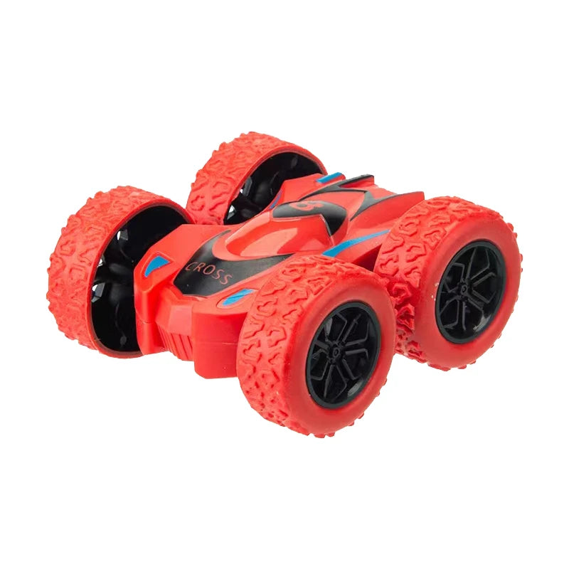 Clearance_4pcs/2pcs/1pc double-sided inertia stunt rolling toy car - high playability, double-sided playability_Continuous updat