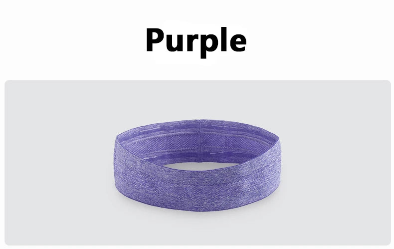 1pcs Sweatband Moisture-Wicking Breathable Men Women Sports Elastic Headband for Fitness gym Running  basketball