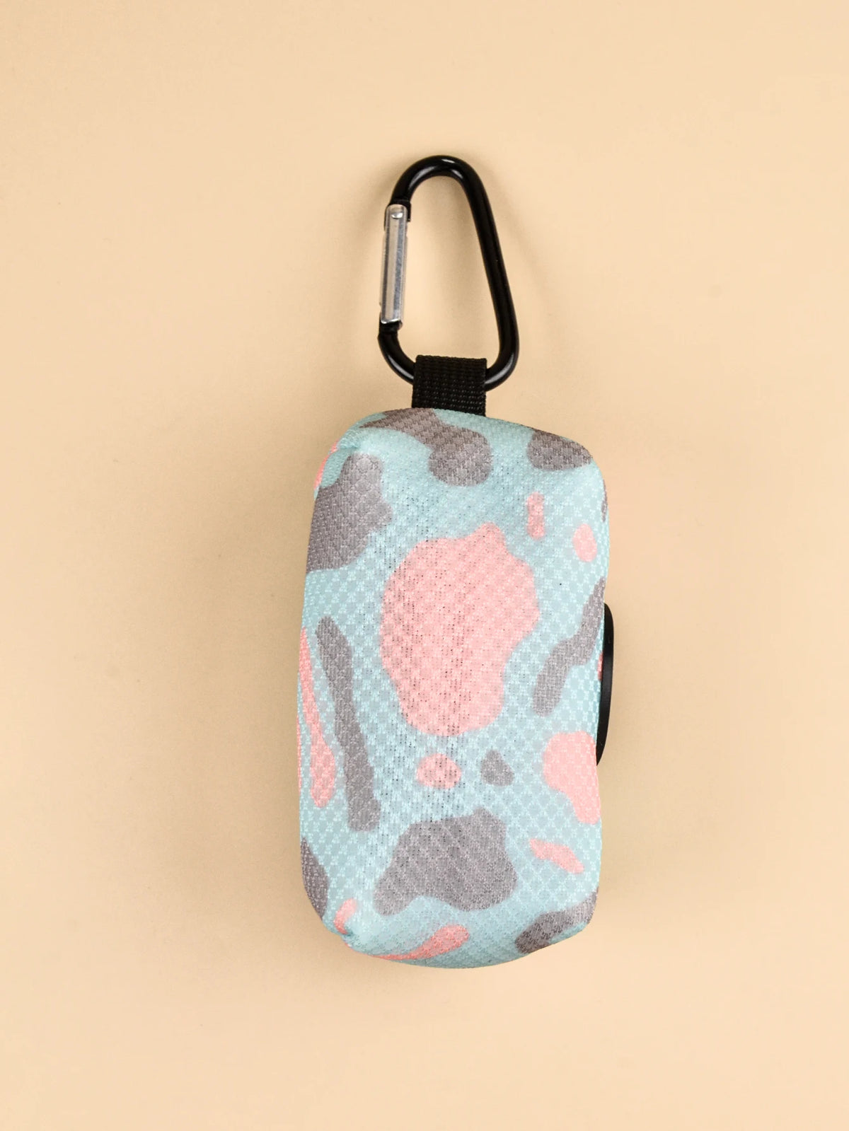 Abstract Designer Print Cute Design Pet Poop Bag Holder Dispenser Without Poop Bag And Leashes Can Attached With Any Dog Leashes