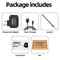 ABBREE Bluetooth Wireless Programmer for Walkie Talkie Plug & Play No Driver Issue Phone for UV5R BF888S Quansheng UVK5
