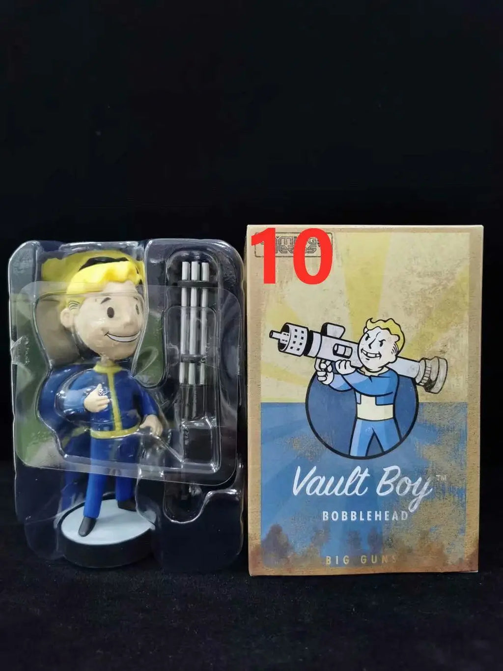 Hot Vault Boy Generation 7 Shaking Anime Action Figure Statue Model Room Ornament Toys Collectible Childrens Surprise Xmas Gifts