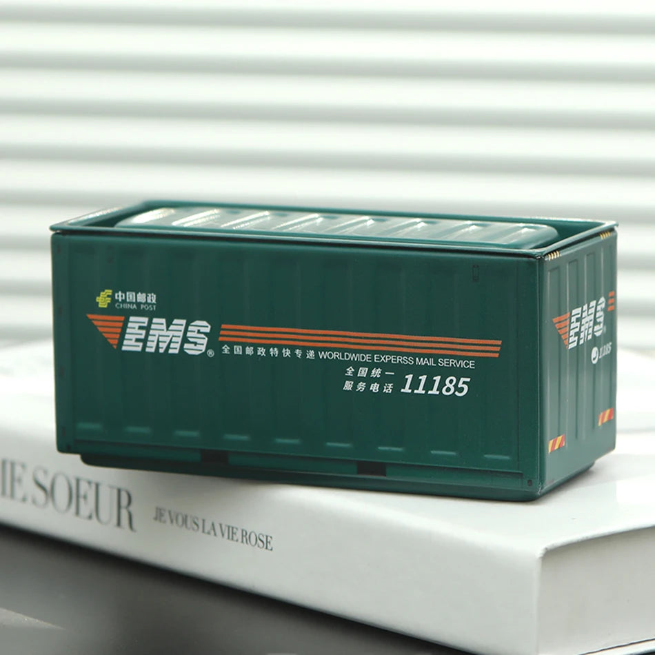 Miniature Storage Display Box Desktop Mini Container Model Mini Iron Storage Box Creative Decoration Collect Small Items Gifts