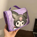 Cute Portable Travel Wash Up Storage Bag Girls Gifts Hello Kitty Kuromi Stitch KT Cat Cartoon Cosmetic Bag For Girl Kawaii Gifts