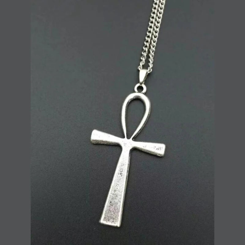 Y2K Aesthetic Razor Blade Pendant Necklace, Vintage Punk Goth Grunge Alloy Jewelry for Men and Women Edgy Street Style Accessory