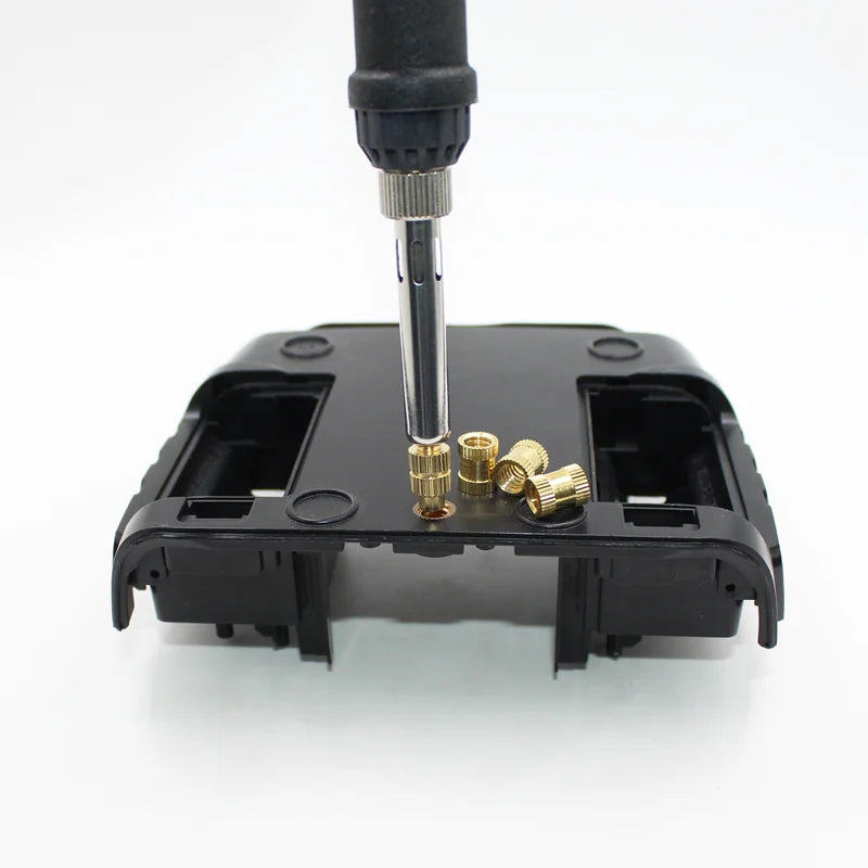 Brass Heat Set Insert Nut Electric Soldering Iron 60W LCD Digital Display Adjustable Temperature 220V/110V 3d Printer Copper Nut