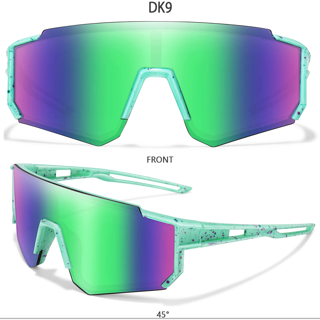 Age 9-15 Youth Cycling Glasses Teenagers Sunglasses Mtb Bike Bicycle Baseball Goggles Children Outdoor Sport Boys Girls UV400