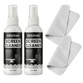 SIKEZHAN Screen Cleaner Kit with Polishing Cloth - Streak-Free Spray for MacBook, iPad, iPhone, Laptop, Monitor & TV (2oz)