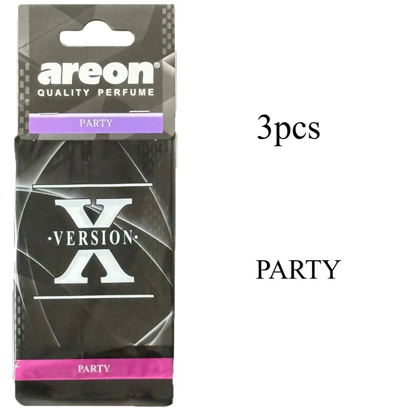Our High-Quality [Shape X] car air fresheners, which can be used as decorations for car rearview mirrors, are available in sets