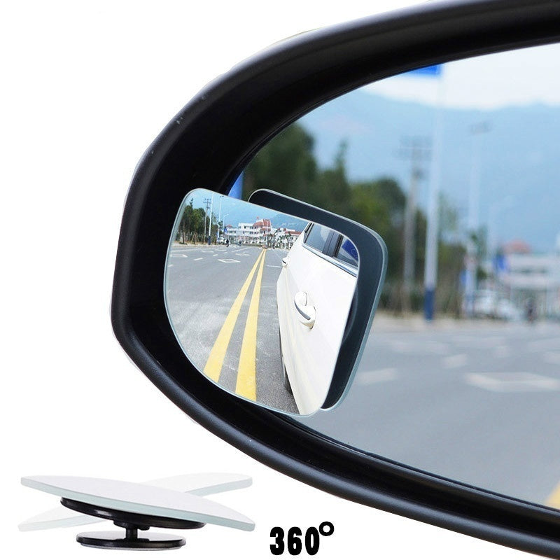 SEAMETAL 2PCS Upgrade Car Rearview Mirror Wide-angle Blind Spot Car Auxiliary Rearview Convex HD Mirrors for Car Accessories