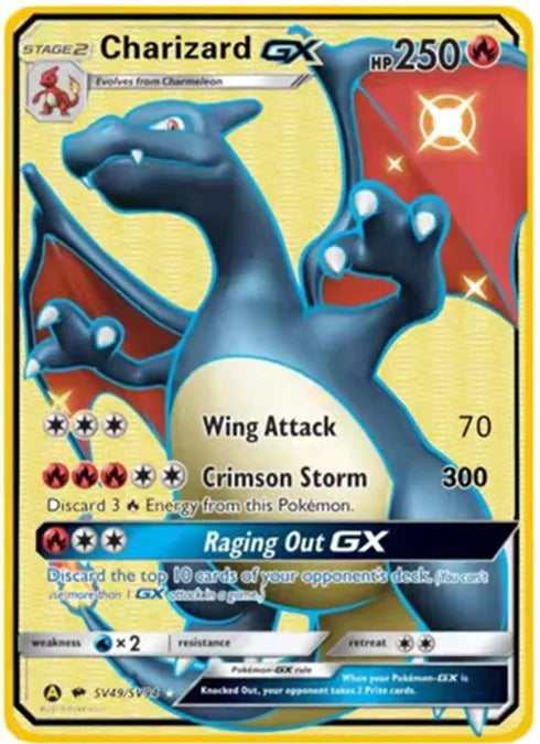 6-12 Pcs/Set  English Version Pokemon Metal Card Pikachu Anime Figure Battle Carte Trading Pocket Monster Cards Model Toy Gifts