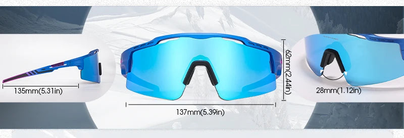 Polarized MTB Cycling Glasses Sports Runing Sunglasses Men Women Bike Bicycle Goggles Skiing Fishing Climbing Eyewear