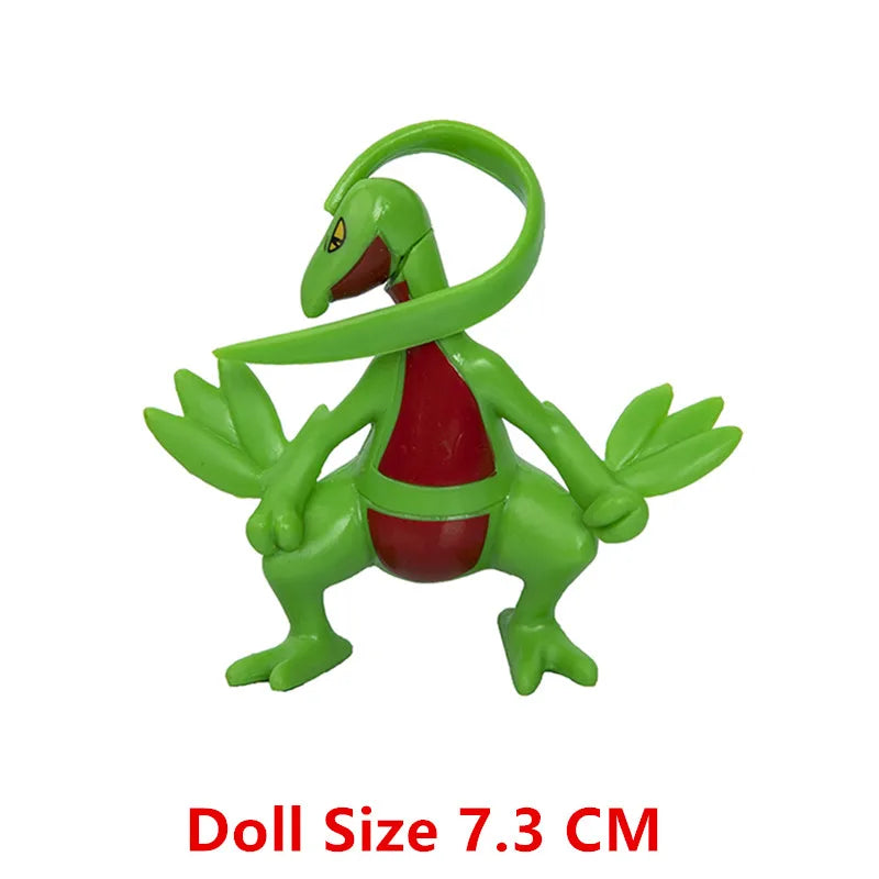 Pokemon Anime Figure Pikachu Sun Elf Eevee Gengar Monstruo De Bolsillo Cartoons Figure Model Action Toy Gift Buy in bulk