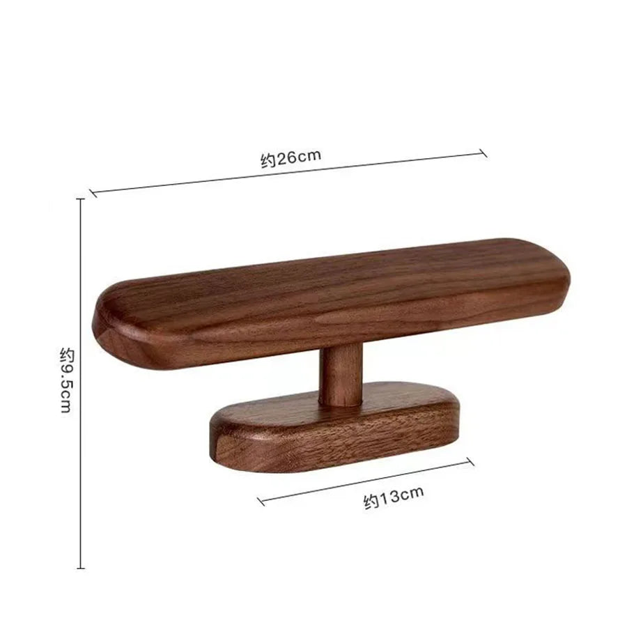 Walnut color Watch Bracket Display Holder Jewelry Bracket Chain Anklets Hanger Stand Racks Organizer For Counter Shows