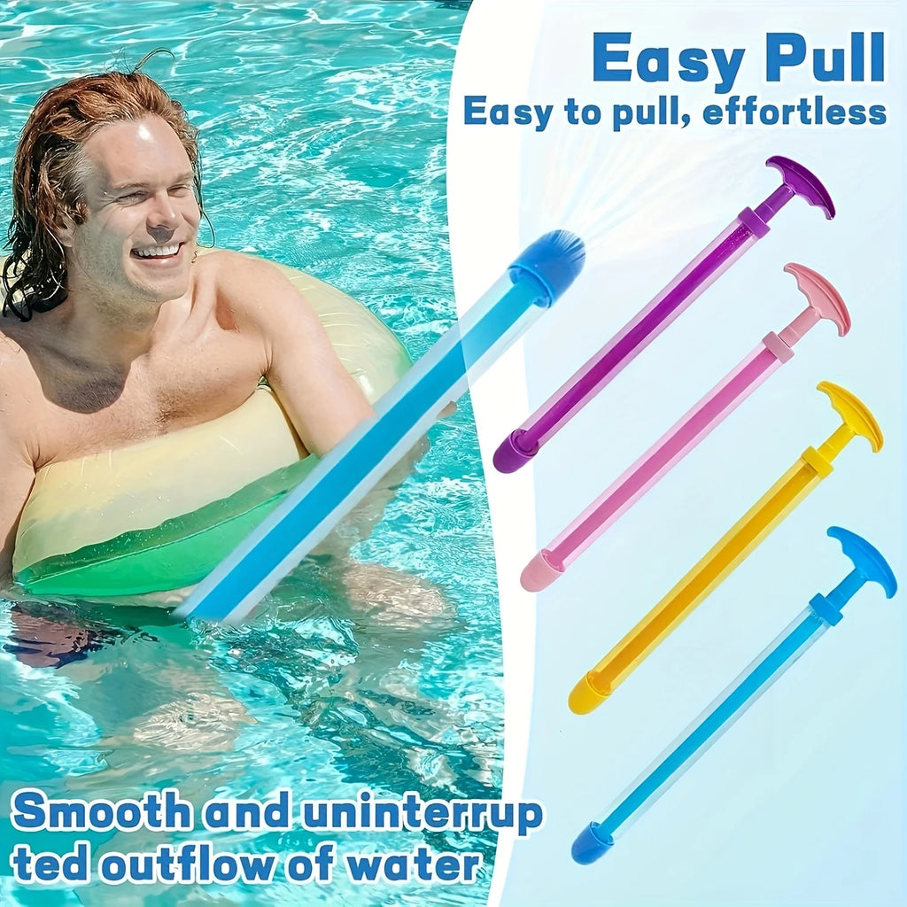 4pcs Colorful Fireworks Water Gun - for Parties, Water Parks, Games, and Romantic Celebrations, with A Sturdy Structure